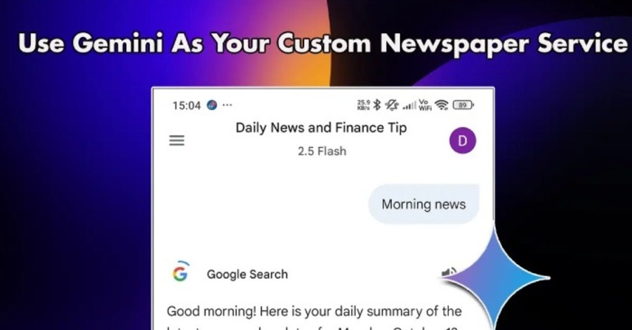 Cách đọc nhanh tin tức trên Gemini theo sở thích của bạn