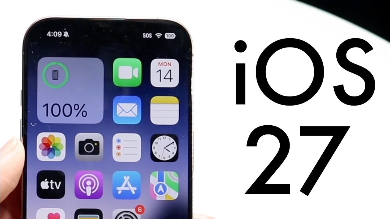 Apple nâng cao chất lượng và đẩy mạnh AI hướng tới iPhone gập với IOS 27