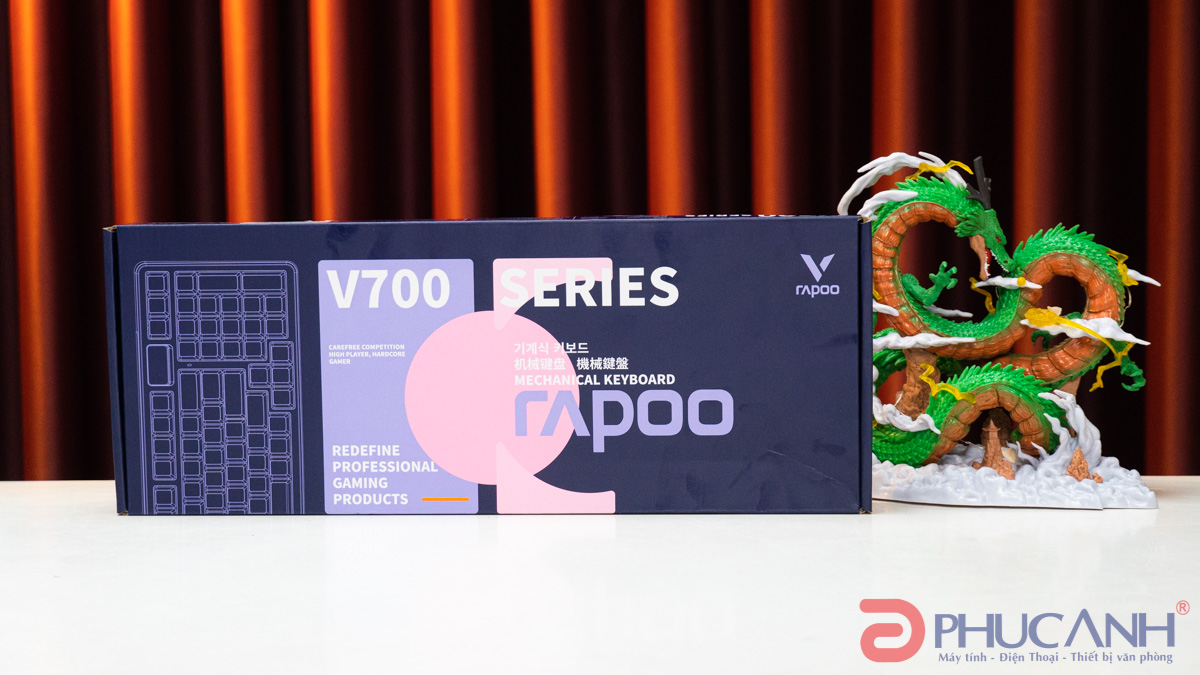 Rapoo V700DIY-98- Bàn phím cơ full size chất lượng trong phân khúc