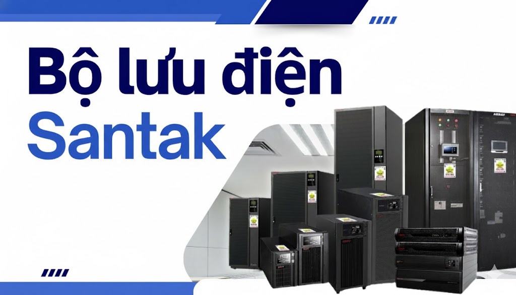 Top 5 bộ lưu điện Santak tốt nhất hiện nay cho văn phòng và gia đình