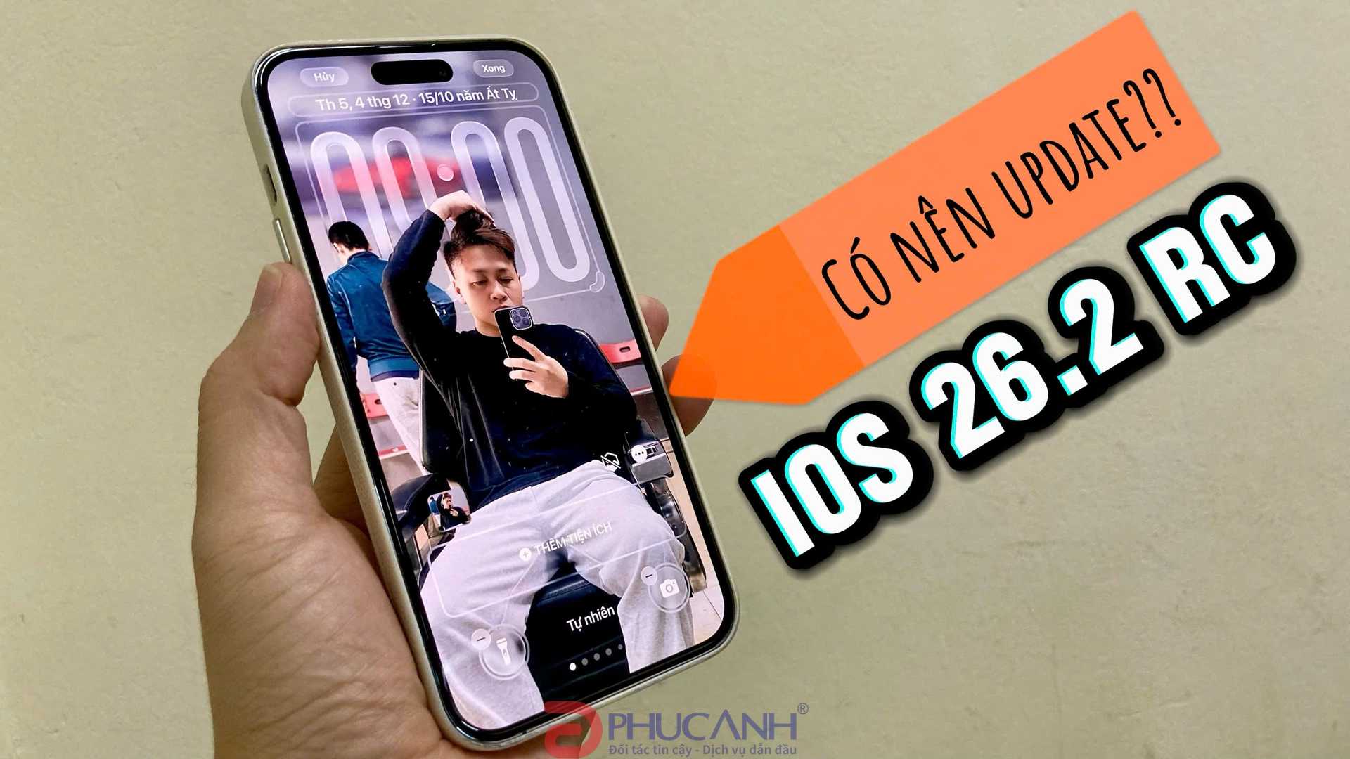 Trải nghiệm iOS 26.2 RC vừa ra mắt: Có nên cập nhật??