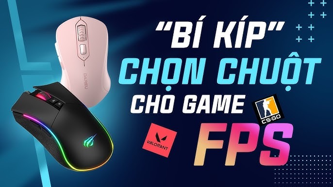  Hướng dẫn toàn diện cho game thủ các tiêu chí chọn chuột chơi game FPS