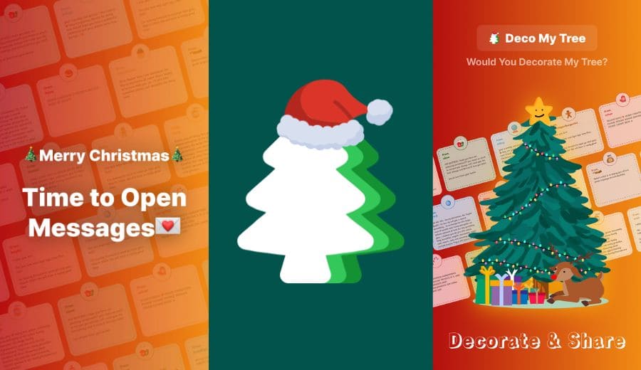 Deco My Tree là gì? Các tạo cây thông Noel ảo gửi lời chúc Giáng sinh