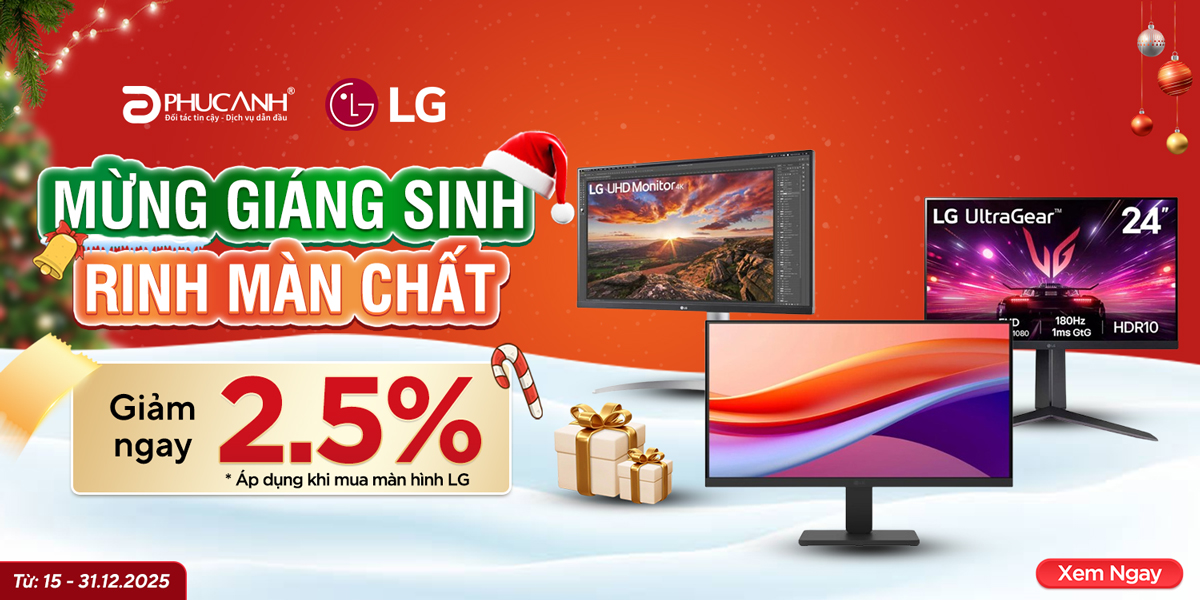 [Khuyến Mại] Mừng giáng sinh - Rinh màn chất