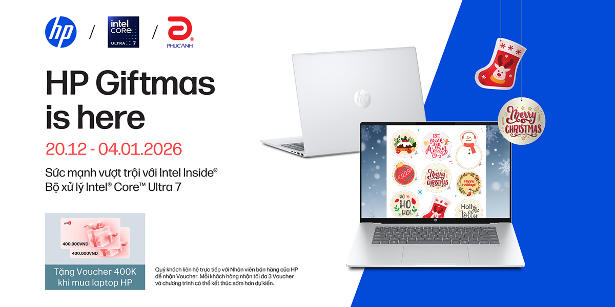 [Khuyến Mại] Happy Weekend HP - HP Giftmas is here