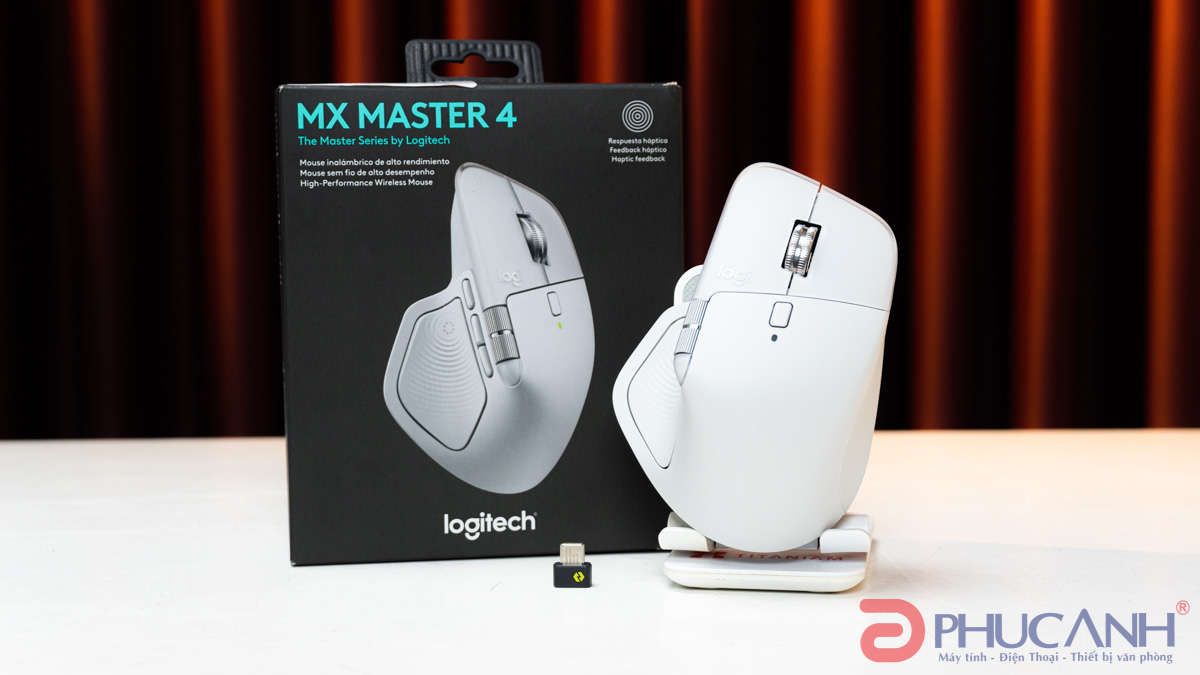 Logitech MX Master 4 – Chuột không dây cao cấp cho hiệu suất làm việc chuyên nghiệp