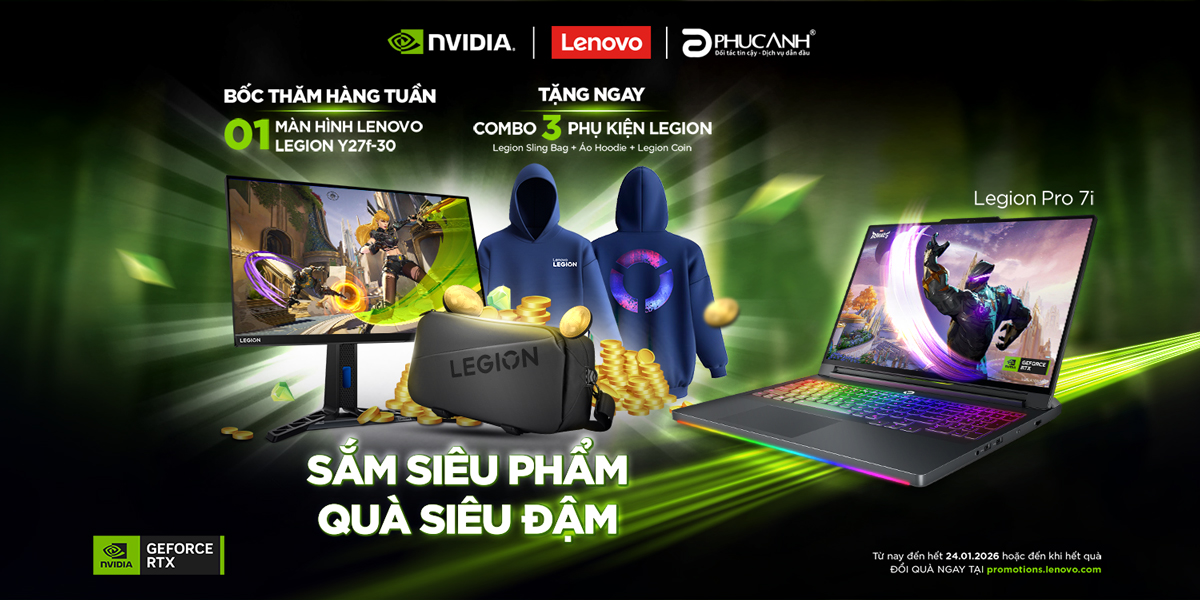 [Khuyến Mại] Sắm Siêu Phẩm - Quà Siêu Đậm cùng Lenovo tại Phúc Anh