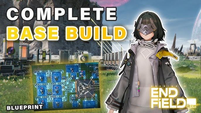 Top 10+ Bản vẽ thiết kế nhà máy trong Arknights Endfield cho Newbie
