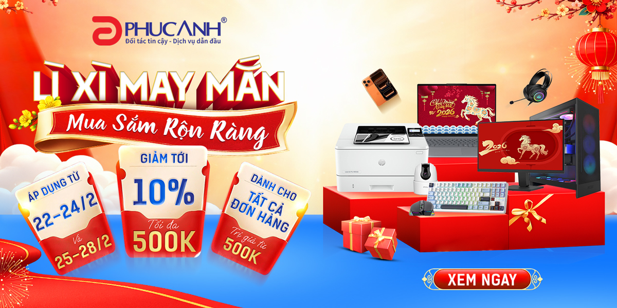 [Khuyến mại] Lì Xì May Mắn – Mua Sắm Rộn Ràng