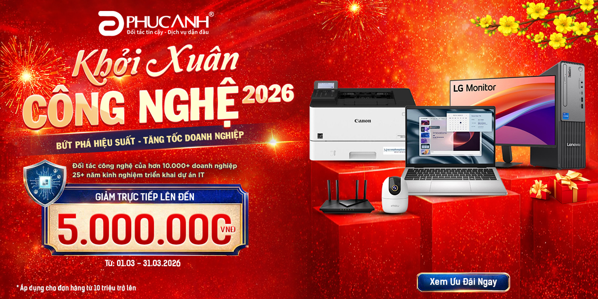 [Khuyến mại] Khởi Xuân Công Nghệ - Tăng Tốc Doanh Nghiệp