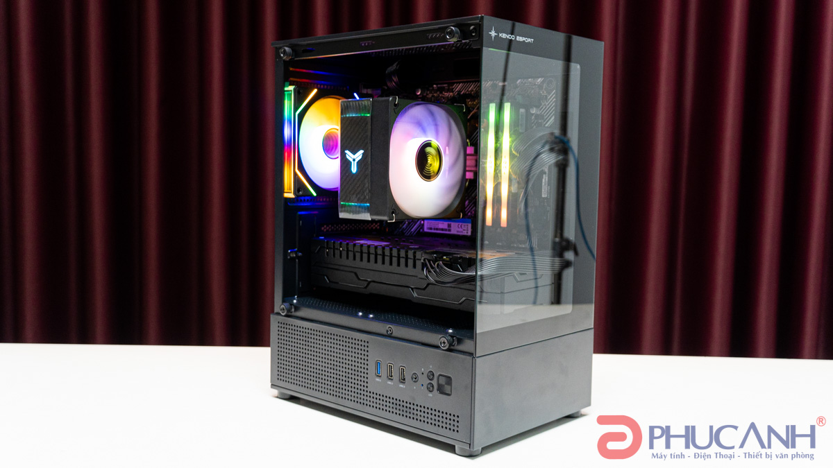 PCPA G6 – Cấu hình gaming AMD tầm trung mạnh mẽ, thiết kế gọn gàng