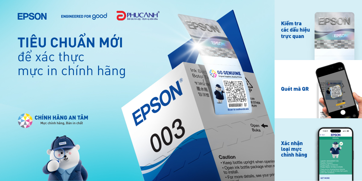 [Khuyến mại] Mực In Epson Chính Hãng – Tặng Voucher Siêu Ưu Đãi
