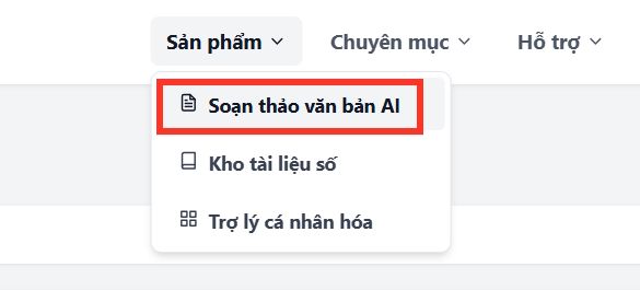 AI soạn thảo văn bản hành chính chuẩn nhanh và chính xác