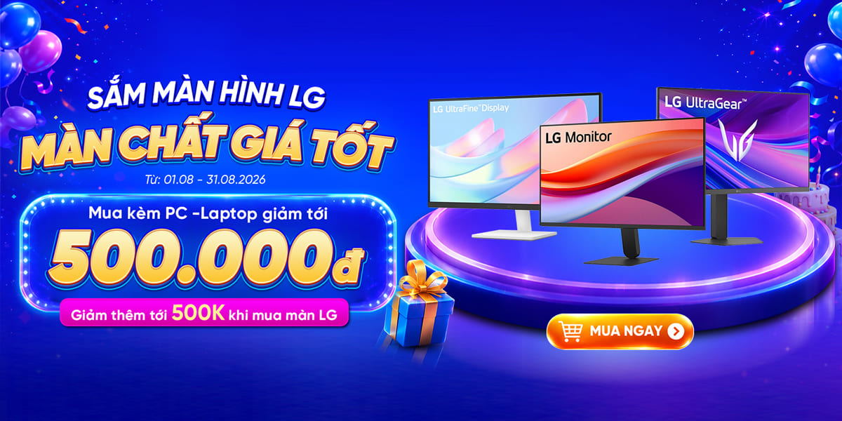 [Khuyến mại] Sắm Màn Hình LG - Màn Chất Giá Tốt 