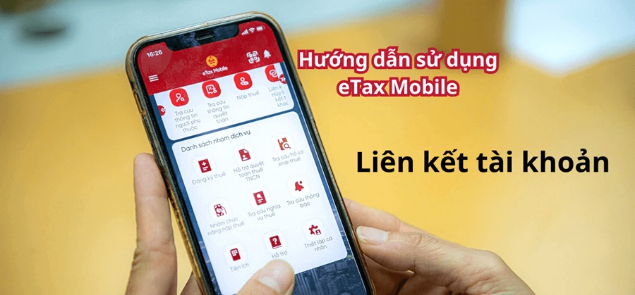 Hướng dẫn thông báo tài khoản ngân hàng trên eTax Mobile 2026 chi tiết