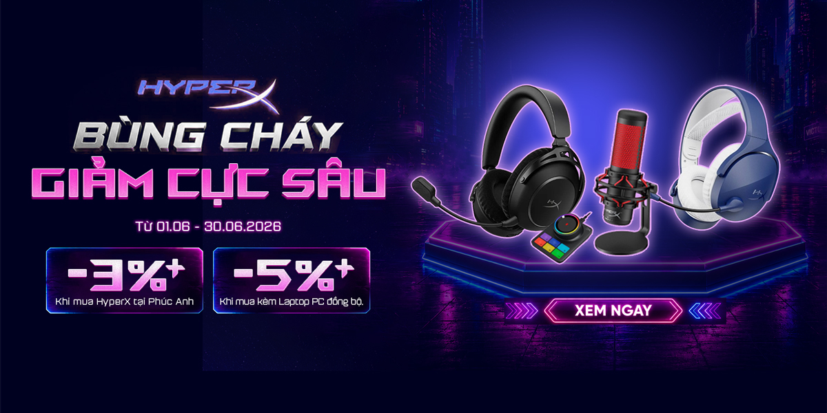 [Khuyến mại] HyperX Bùng Cháy – Giảm cực sâu