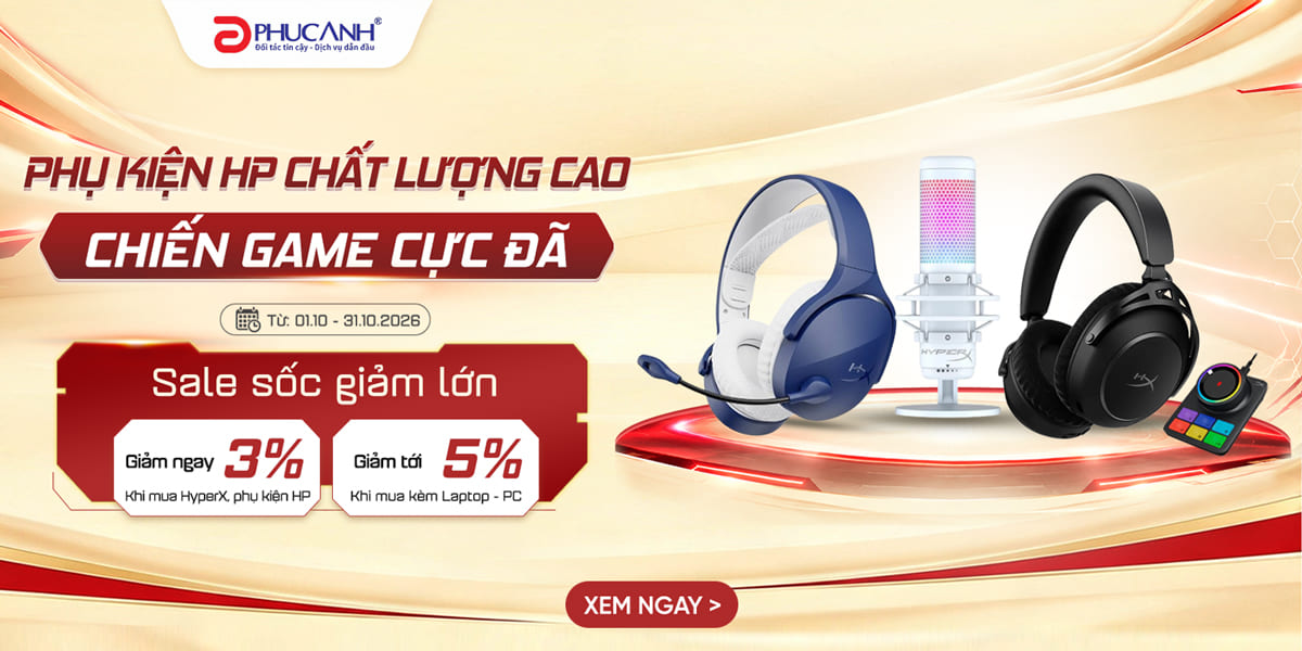 [Khuyến mại] Phụ Kiện HP Chất Lượng Cao  – Làm Việc Cực Đỉnh - Chiến Game Cực Đã