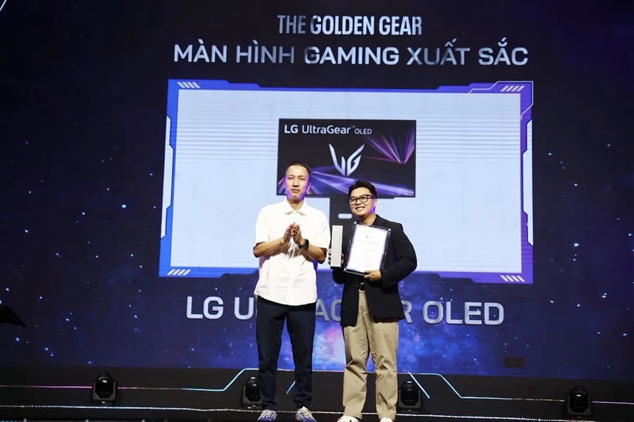 LG UltraGear OLED giành giải màn hình chơi game xuất sắc 2026