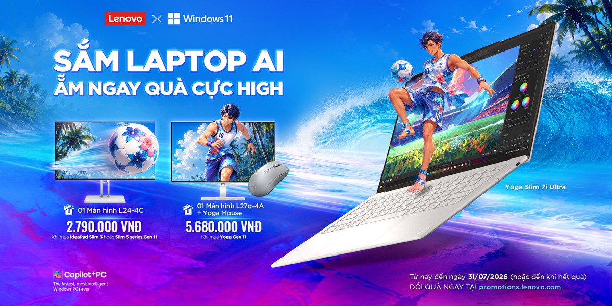 [Khuyến mại] Sắm Laptop AI - Ẵm Ngay Quà Cực High