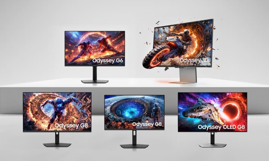 Samsung ra mắt Odyssey G8: Màn hình Gaming 6K đầu tiên trên thế giới