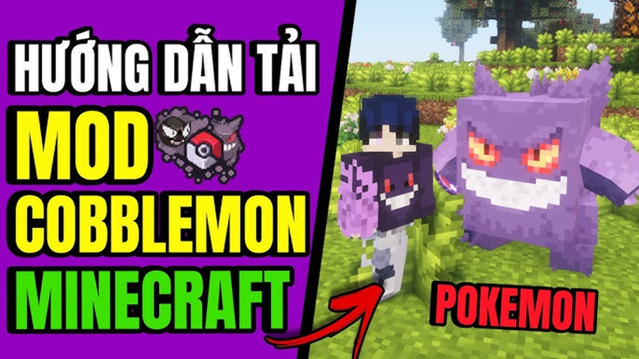 Cách cài Mod Cobblemon Minecraft qua CurseForge cho máy tính
