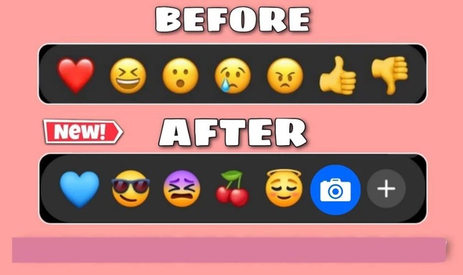 Cách react tin nhắn bằng hình ảnh trên messenger bắt trend 2026