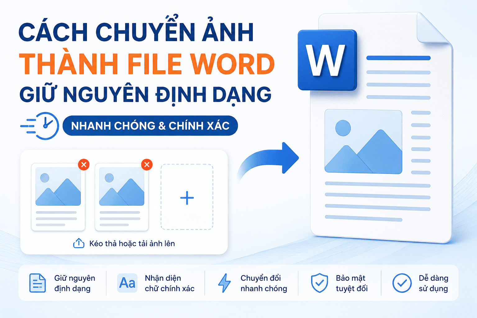 Cách chuyển ảnh thành file Word giữ nguyên định dạng nhanh chóng và chính xác