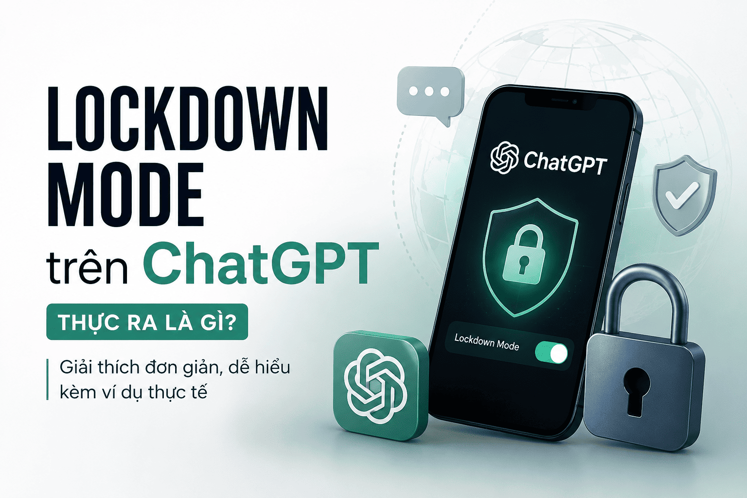 Lockdown Mode trên ChatGPT là gì và khi nào bạn thực sự cần bật nó?