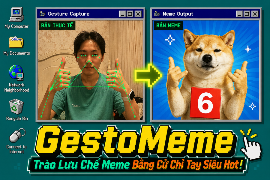 GestoMeme là gì? Cách dùng Web chế meme bằng cử chỉ đang viral
