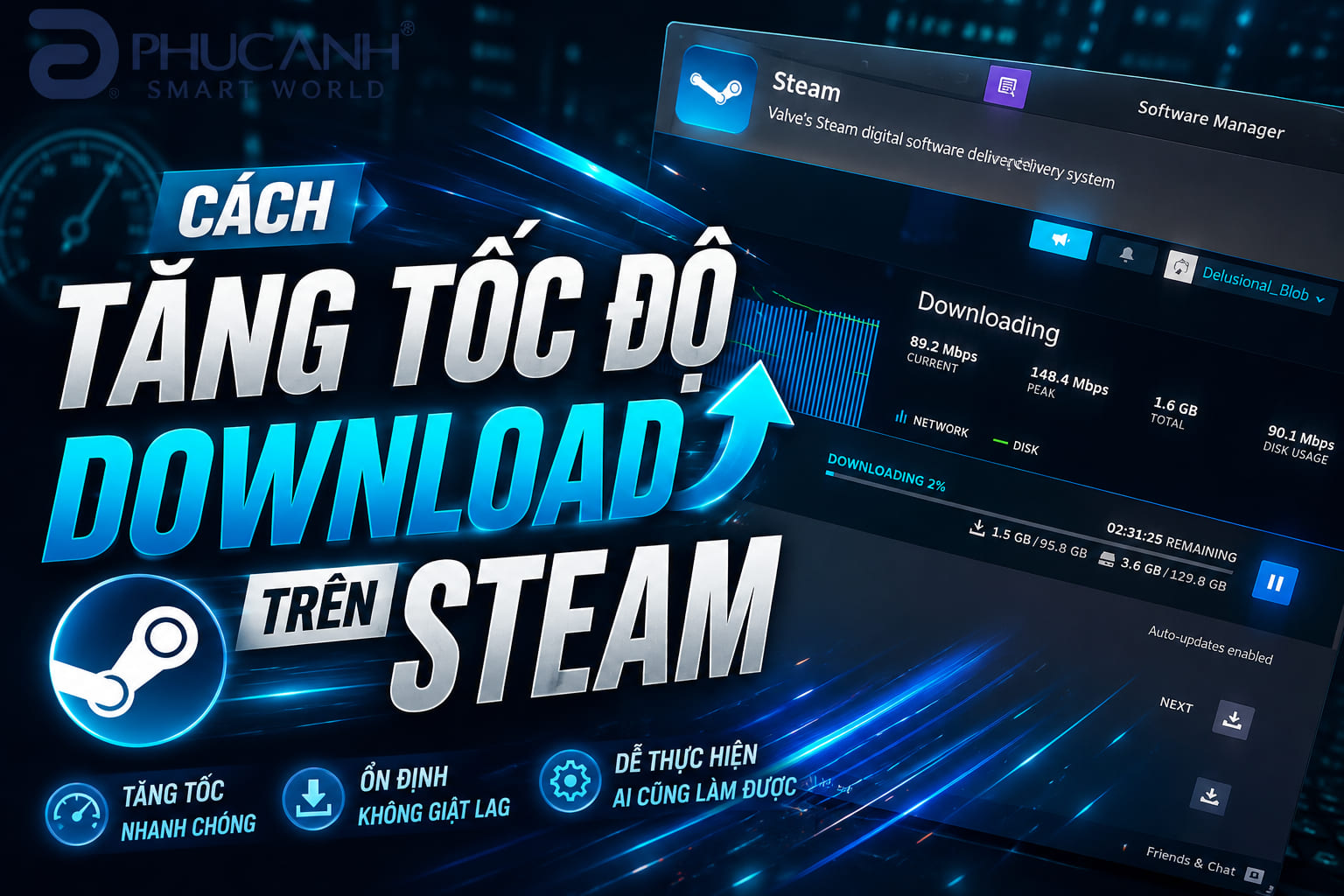 Tải game Steam chậm? Đây là tất cả những gì bạn cần làm để khắc phục