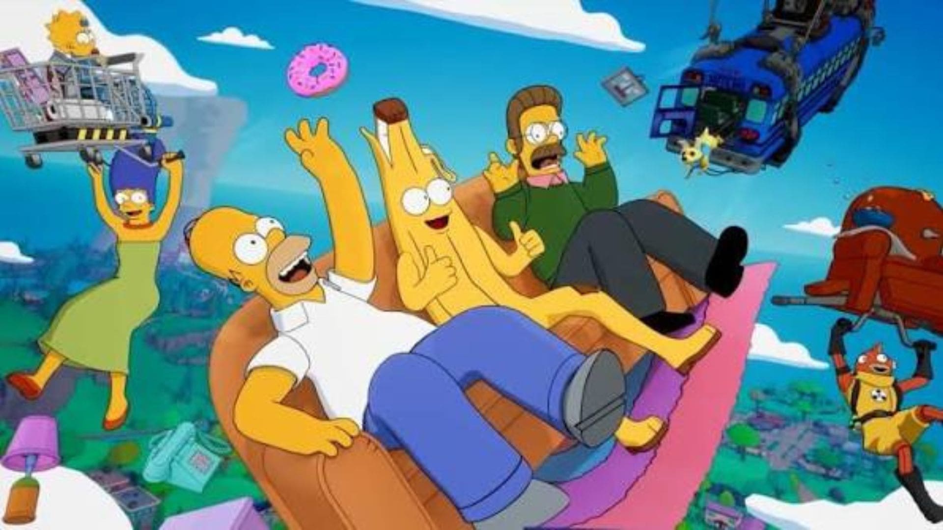 The Simpsons chính thức trở lại Fortnite Reload vào tuần tới