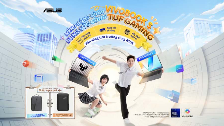 Mùa Back To School 2026 ASUS đồng hành cùng học sinh, sinh viên bước vào năm học mới 2026