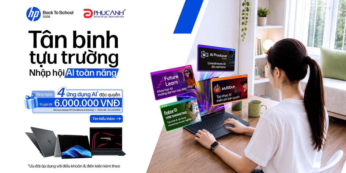 [Khuyến mại] Tân Binh Tựu Trường - Nhập Hội AI Toàn Năng