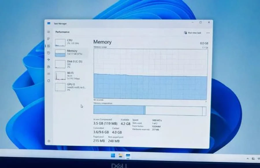 RAM 8 GB không còn là án tử: Microsoft tiến hành tối ưu Windows 11