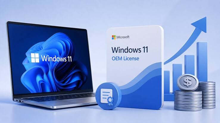 Microsoft tăng phí bản quyền Windows 11 liệu giá Laptop sắp tới dự đoán tăng mạnh?