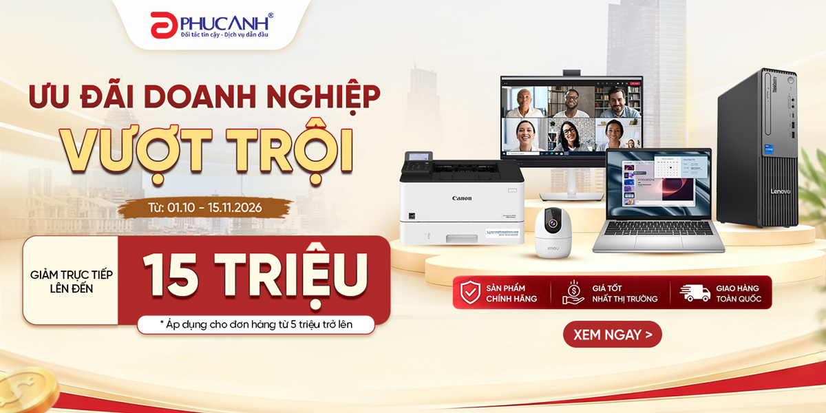 [Khuyến mại] Ưu Đãi Doanh Nghiệp Vượt Trội - Đơn Hàng Càng Lớn, Ưu Đãi Càng Cao