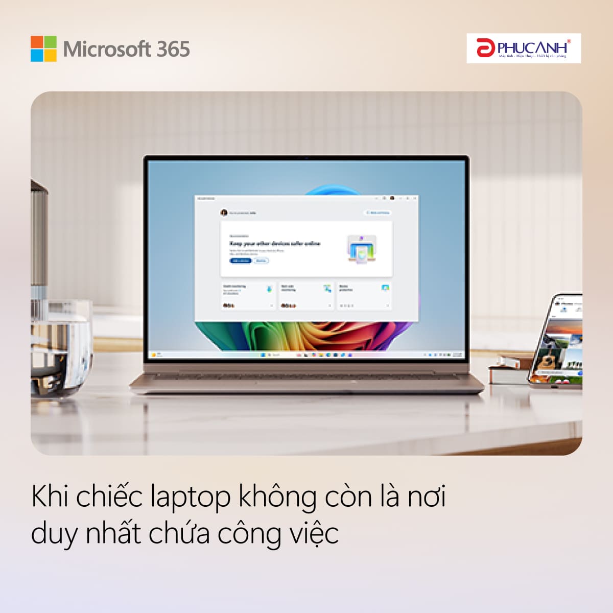 Một ngày làm việc có thể nhẹ hơn khi mọi thứ nằm trong một hệ sinh thái