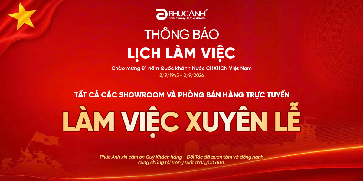 Thông Báo Lịch Hoạt Động Lễ Quốc Khánh 02/09/2026