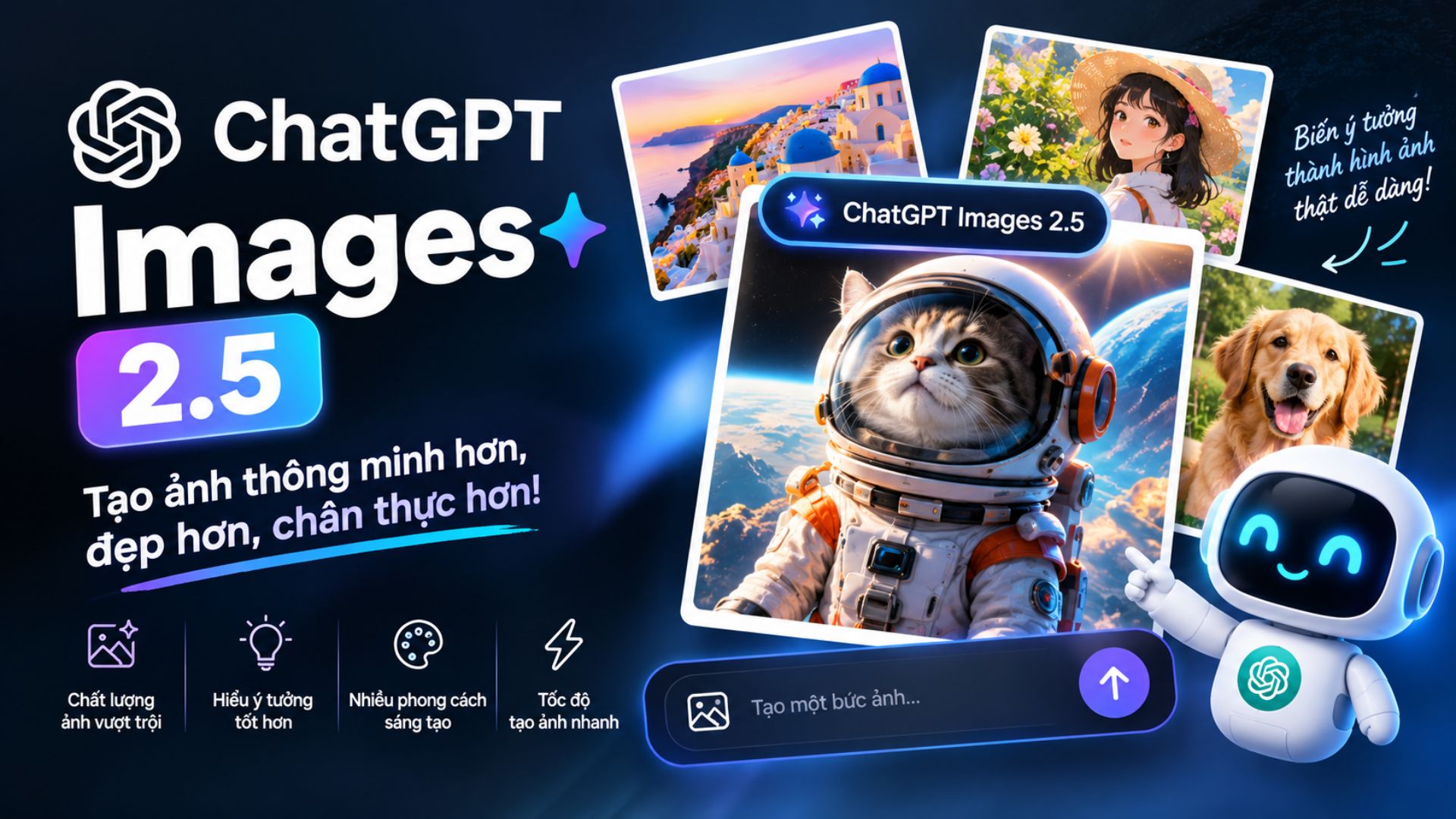 ChatGPT Images 2.5 là gì? ChatGPT Images 2.5 có gì mới không