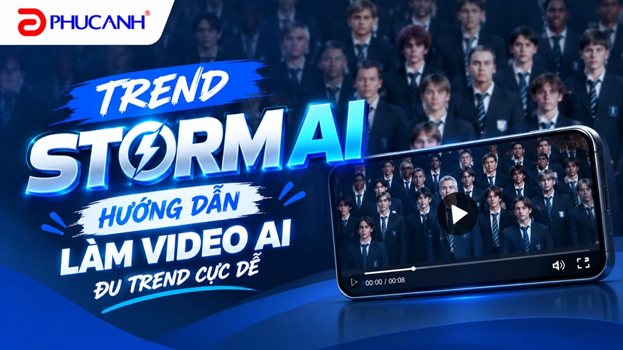 Hướng dẫn làm video trend STORM cực dễ