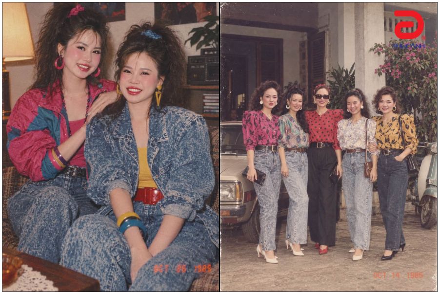 Các bước tạo ảnh trend thập niên 80 trong 1 phút cùng Phúc Anh