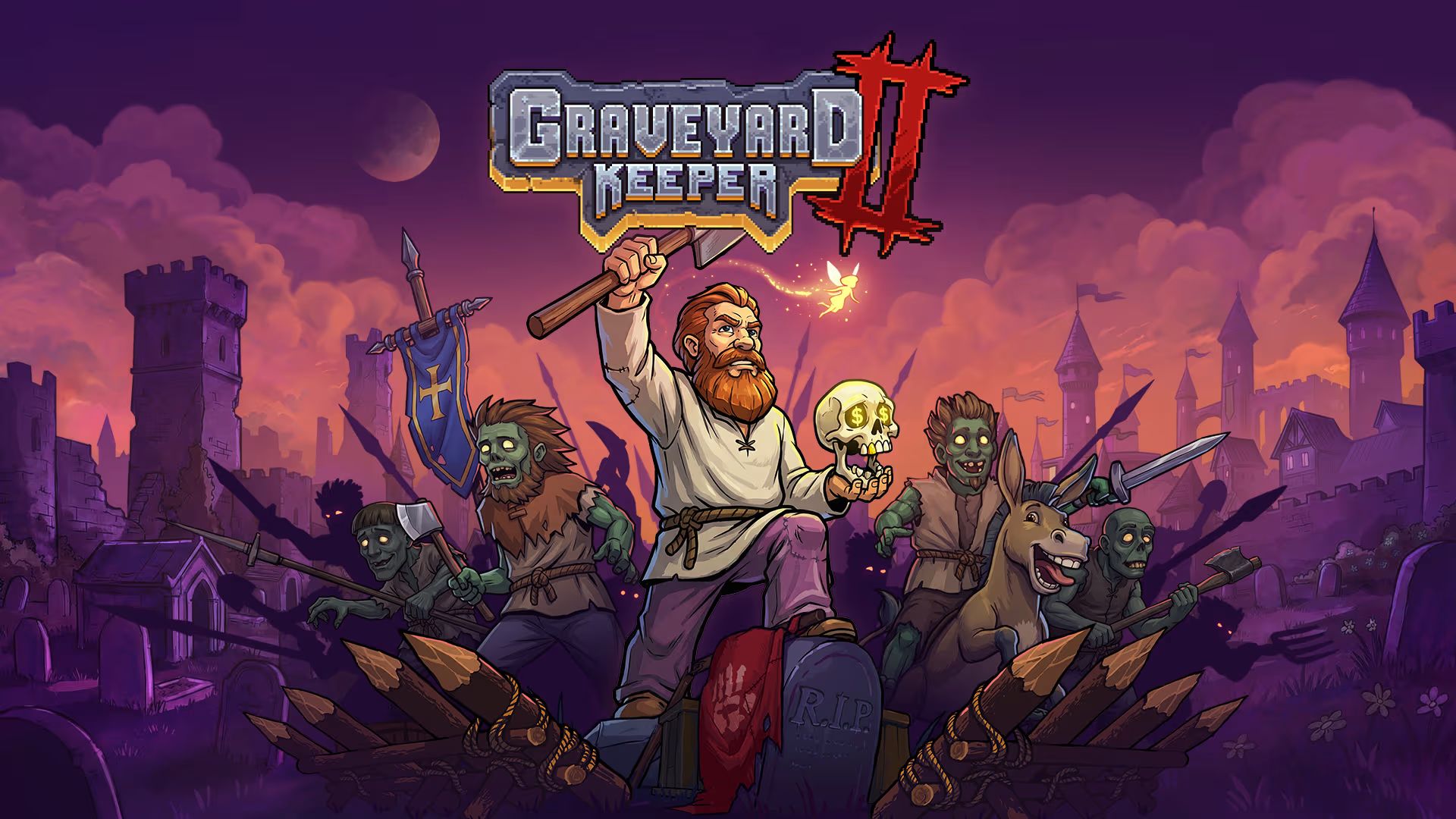 Graveyard Keeper 2: Khôi phục lại thị trấn với đội quân xác sống của riêng bạn