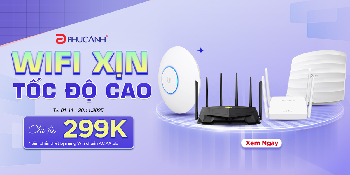 [Khuyến mại] Wifi xịn - Tốc độ cao - Chỉ từ 299.000VNĐ