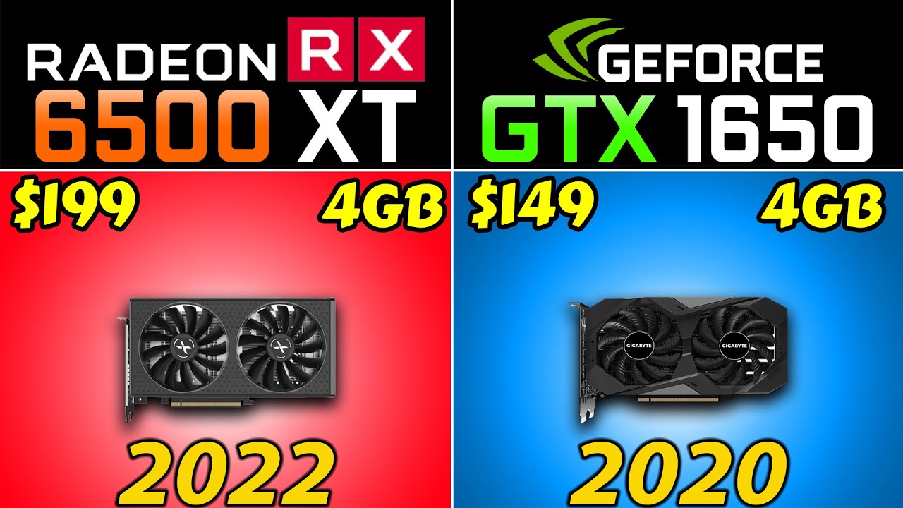 [Review] GTX 1650 hay RX 6500XT - Bạn lựa chọn sản phẩm nào trong phân khúc tầm trung
