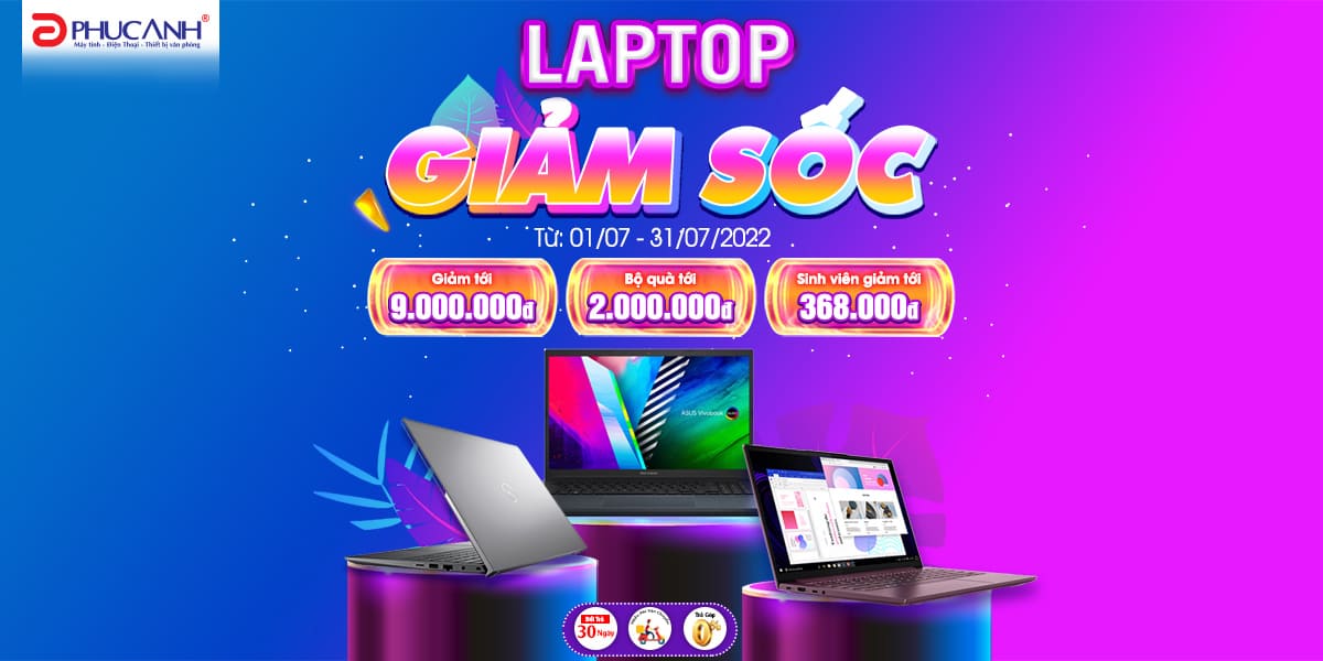 [Khuyến mại] Laptop giảm SỐC tới 9 triệu đồng