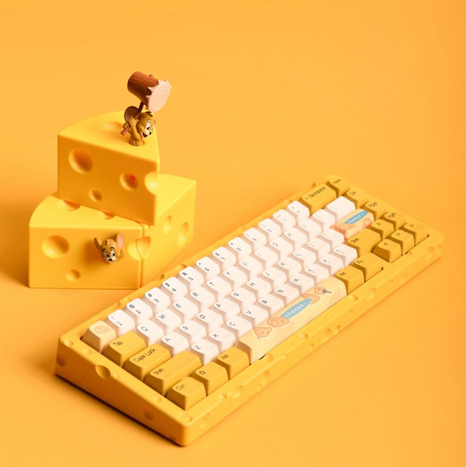 [Tin Tức] AJAZZ giới thiệu bàn phím cơ AC067 Cheese-themed 65%