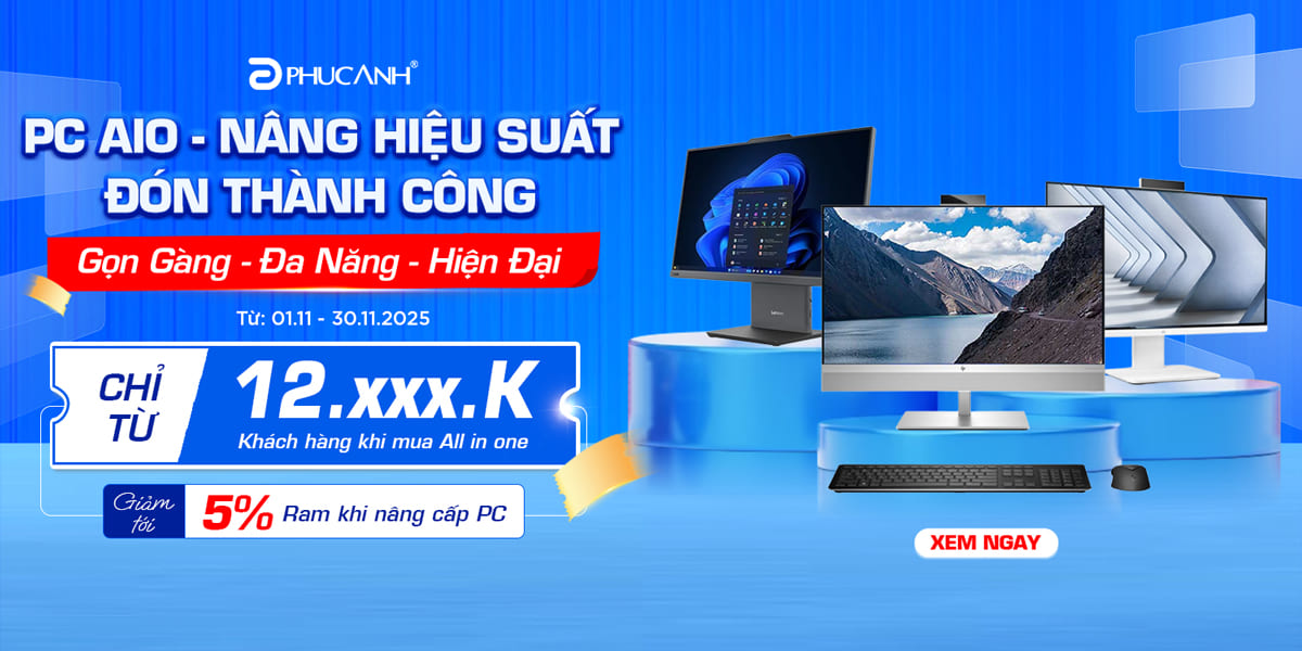 [Khuyến Mãi] PC AIO - Nâng Hiệu Suất - Đón Thành Công Gọn Gàng - Đa Năng - Hiện Đại 
