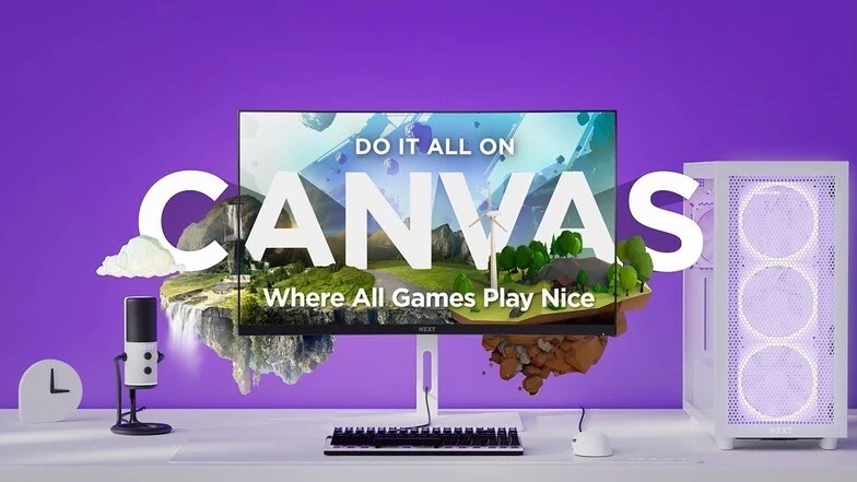 [Tin Tức] NZXT ra mắt màn hình Canvas QHD dành riêng cho game thủ 