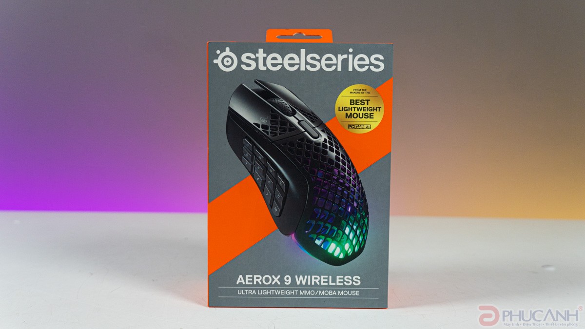 [Review] Steelseries Aerox 9 Wireless-Chuột gaming cao cấp tích hợp bàn phím số dành cho game thủ MMO/MOBA