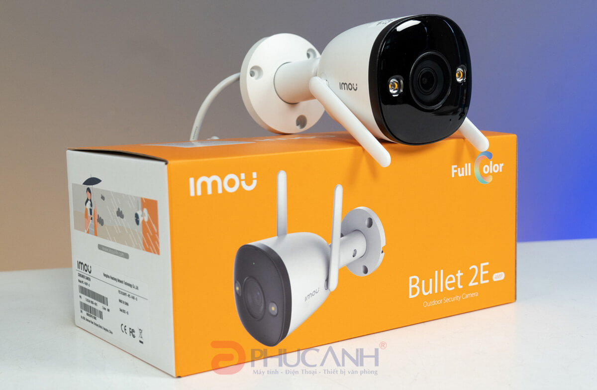 [Review] Camera Ip wifi IMOU Bullet 2E 4MP IPC-F42FP - Giải pháp tuyệt vời cho an ninh ngoài trời